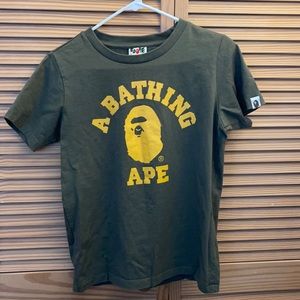 XS Green Bape Shirt